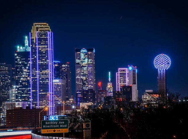 New York to Dallas