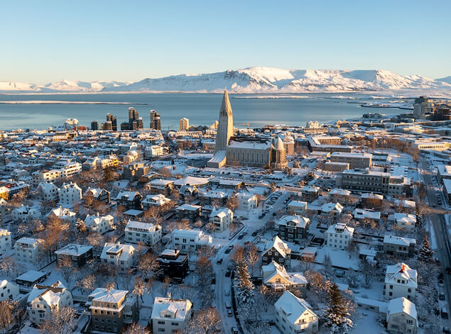 New York to Reykjavik